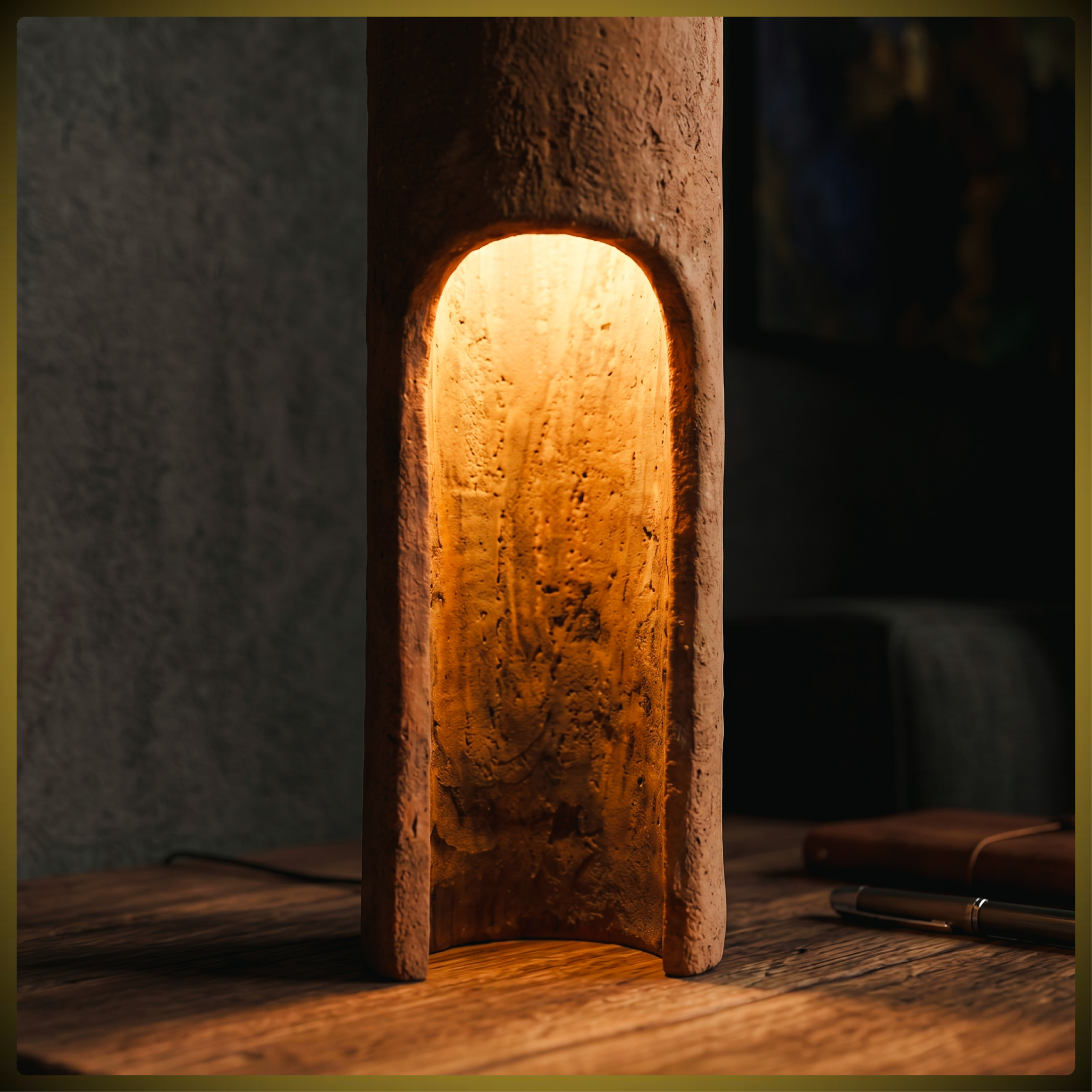 THE SEDIMENT LAMP: WHEN TIME STANDS STILL IN HILYKAN'S EXCLUSIVE LIGHTING DESIGN