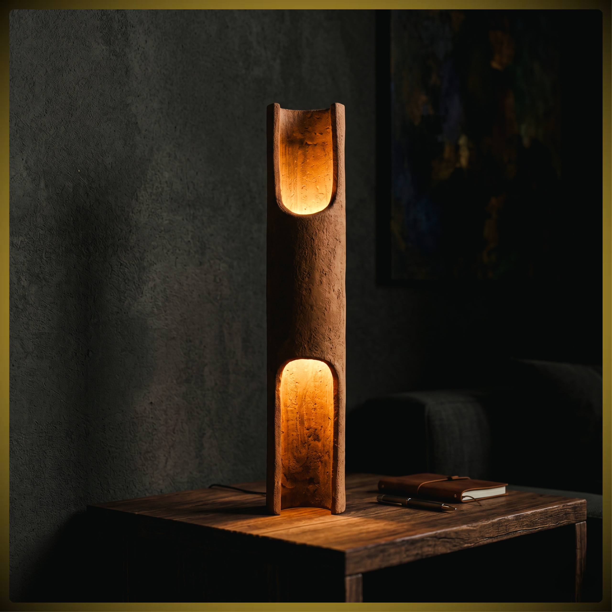 THE SEDIMENT LAMP: WHEN TIME STANDS STILL IN HILYKAN'S EXCLUSIVE LIGHTING DESIGN