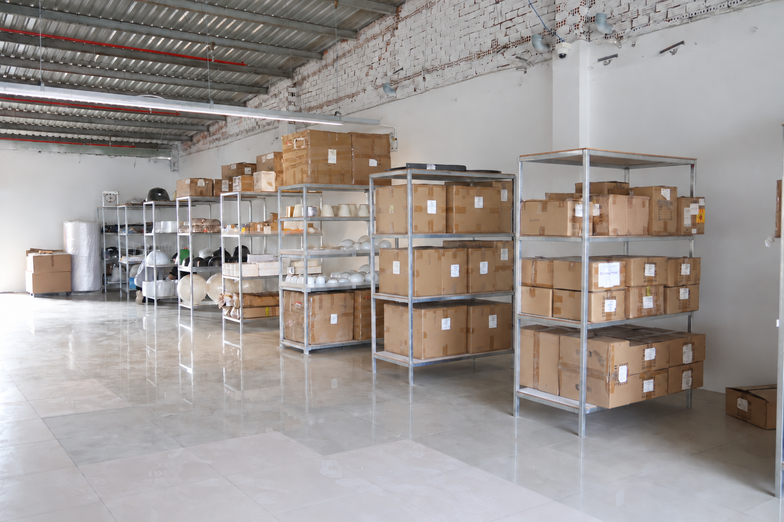 Storage and materials area
